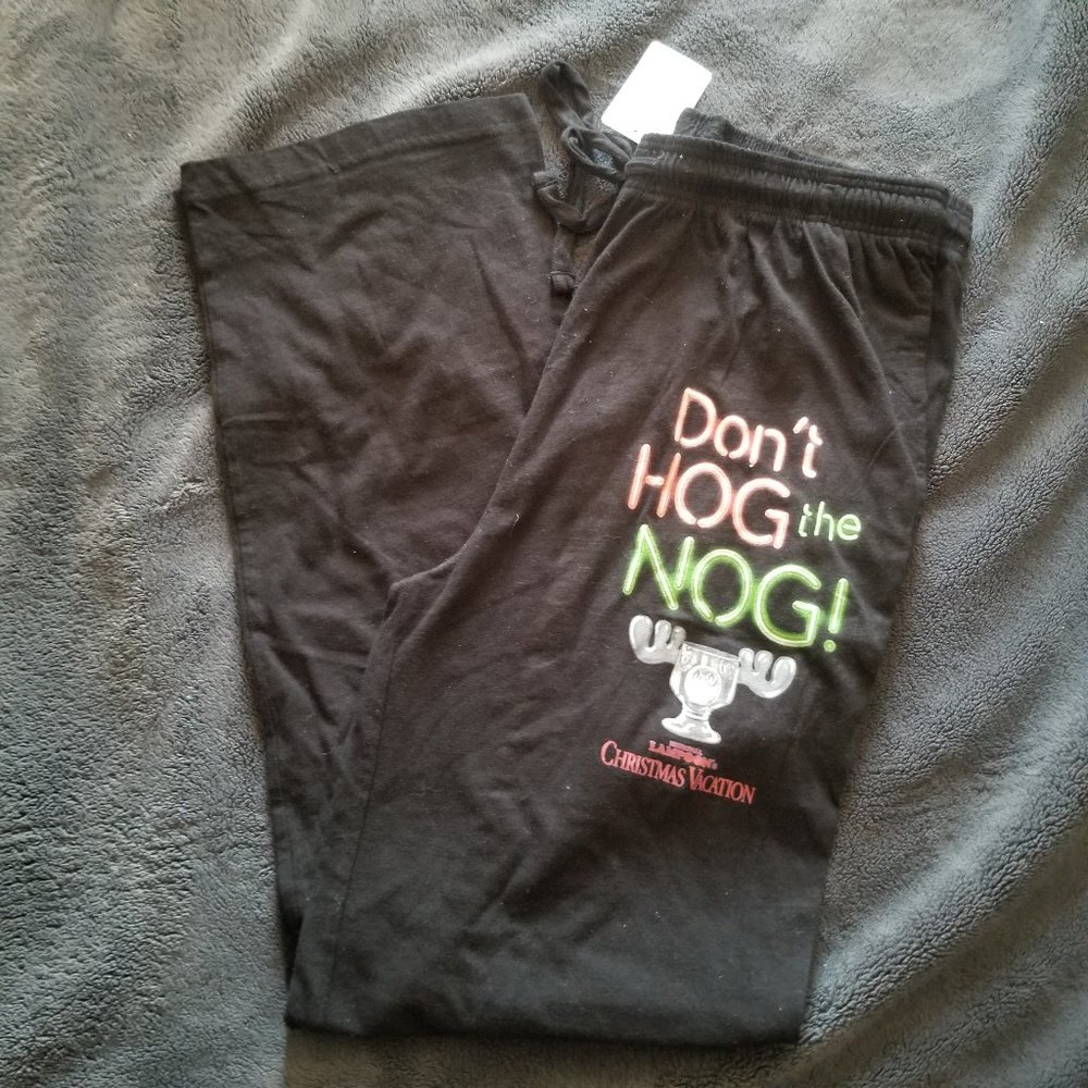 National Lampoon Christmas Vacation "Don't Hog The Nog" Men's Lounge Pant
